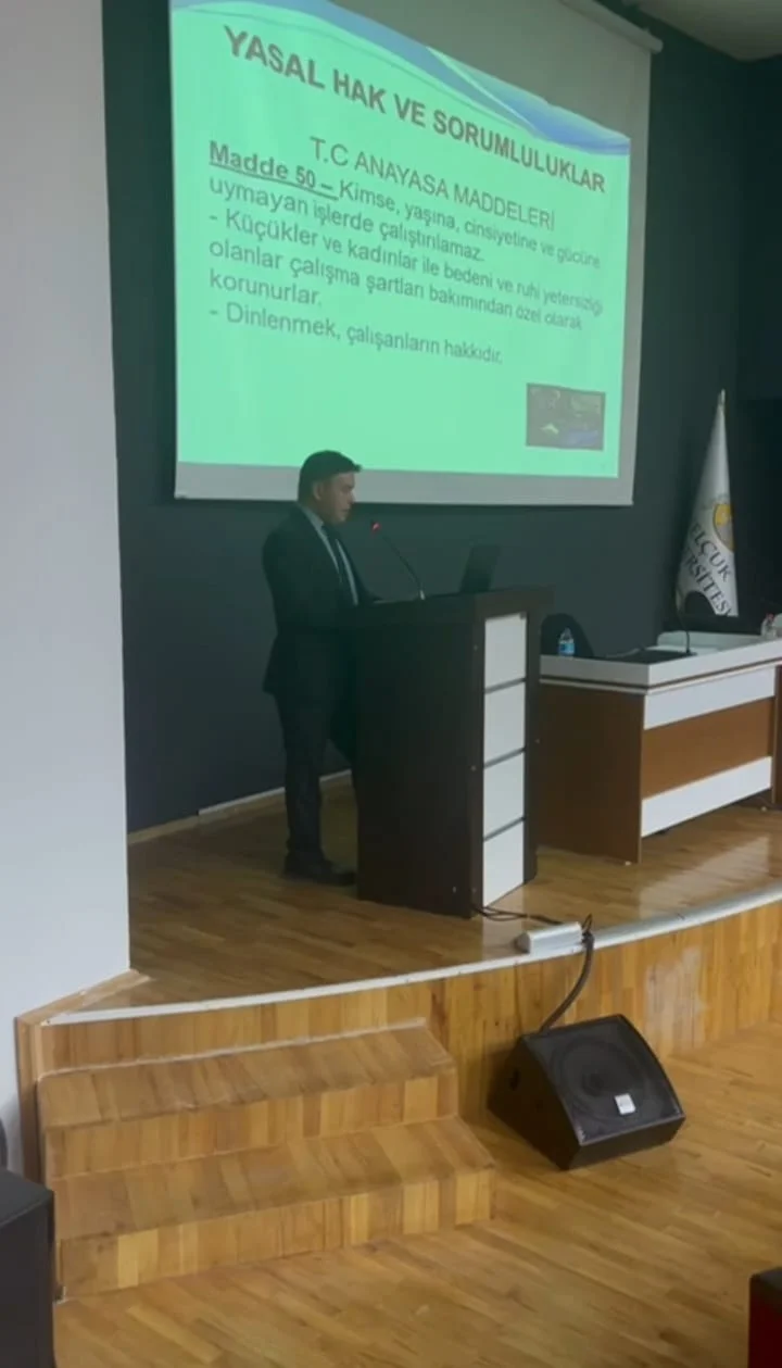İş Sağlığı ve Güvenliği Temel Eğitimleri-2025 yılı Aralık Ayı